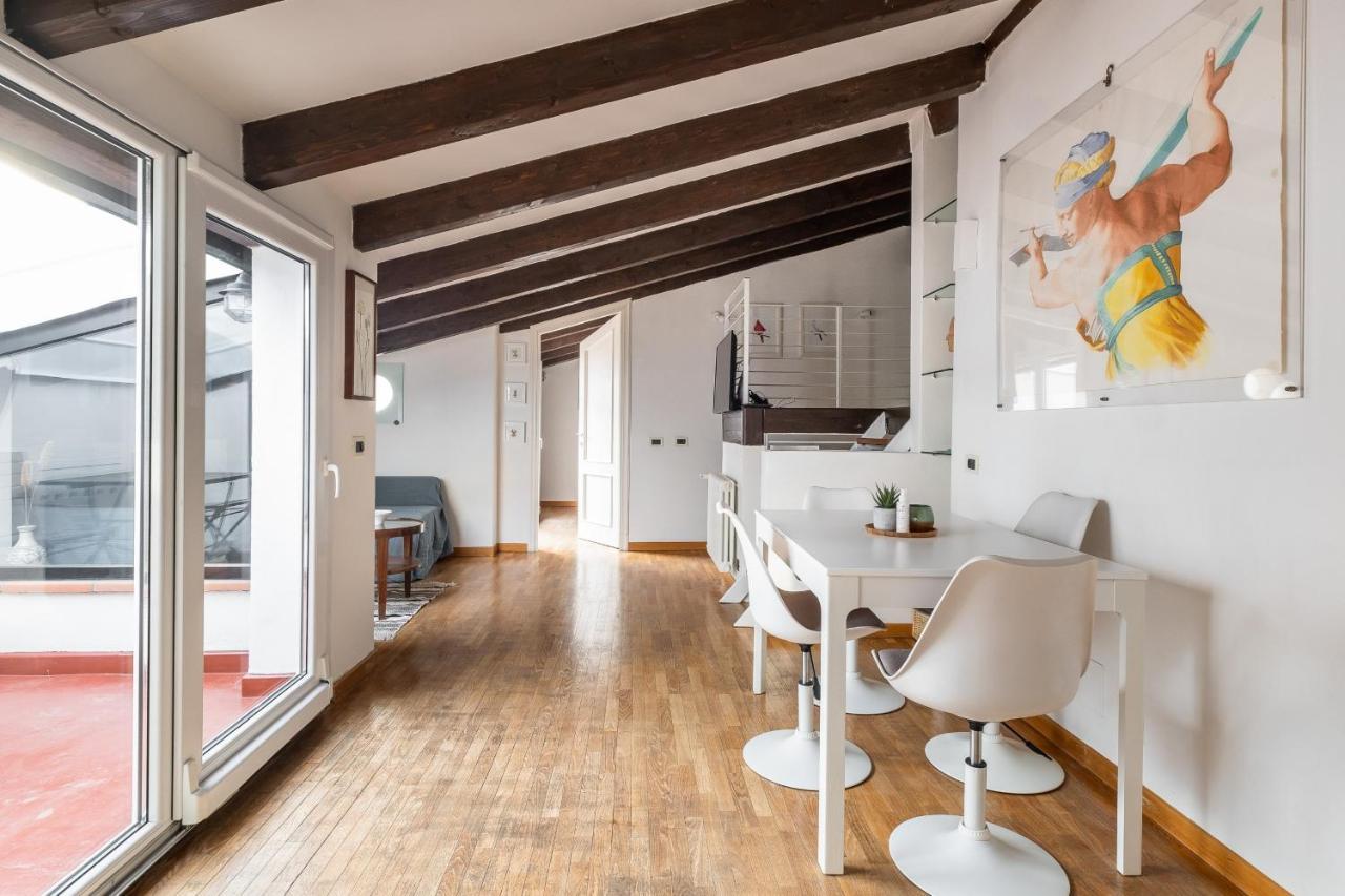 Loft Con 2 Terrazzi Nei Pressi Della Johns Hopkins University Bologna Kültér fotó